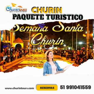 Paquete Turistico Churin 2 dias y 1 noche Churin