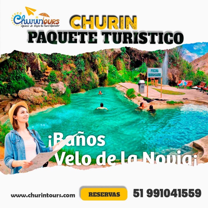 Paquete Turistico Churin 2 dias y 1 noche Churin
